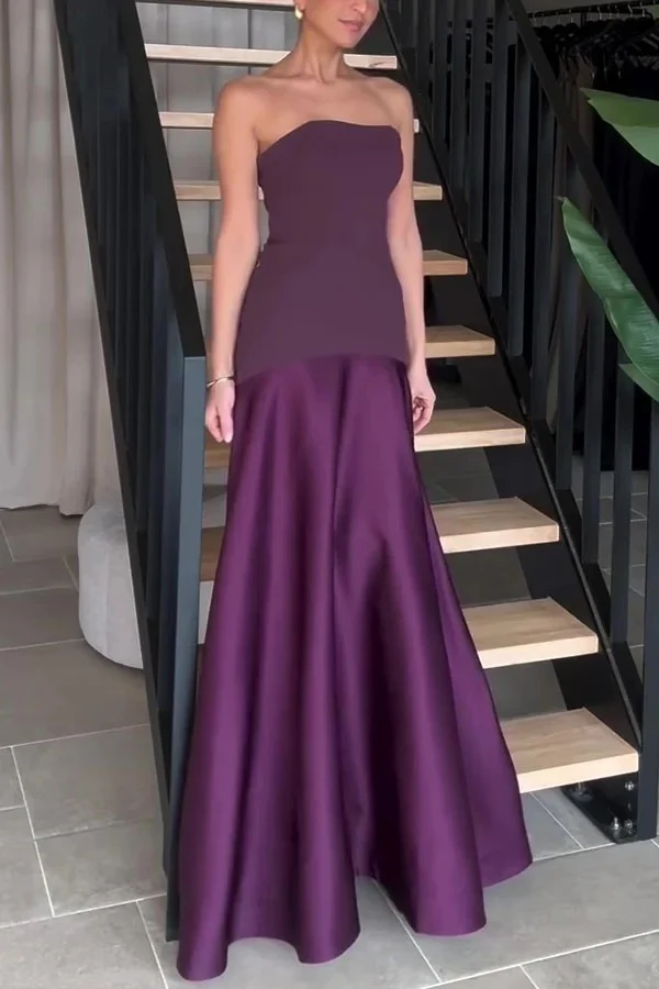 Siobhan | Women’s Stylish Maxi Prom Dress with Flared Hem - Image 20