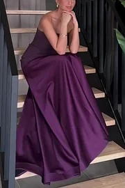 Siobhan | Women’s Stylish Maxi Prom Dress with Flared Hem - Image 21