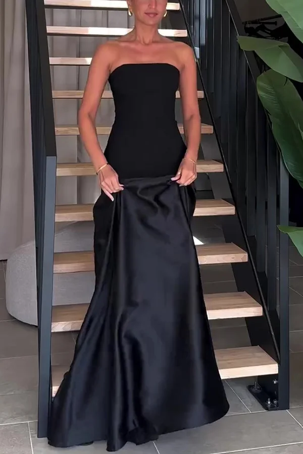 Siobhan | Women’s Stylish Maxi Prom Dress with Flared Hem - Image 7