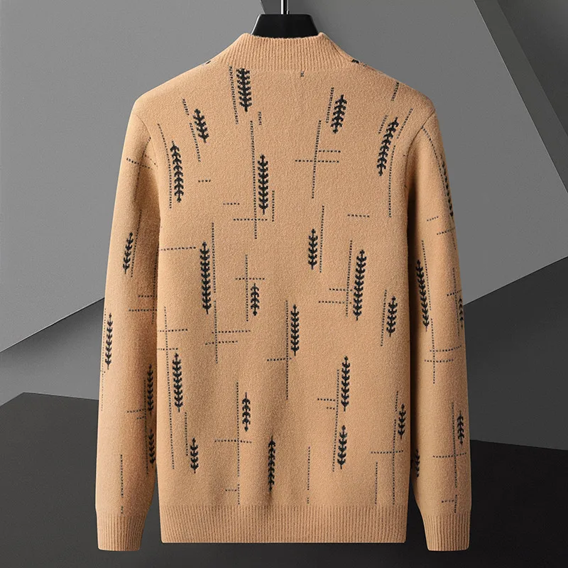 Spencer | Men’s Relaxed Knit Cardigan with Patch Pockets - Image 4