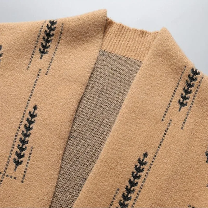 Spencer | Men’s Relaxed Knit Cardigan with Patch Pockets - Image 5