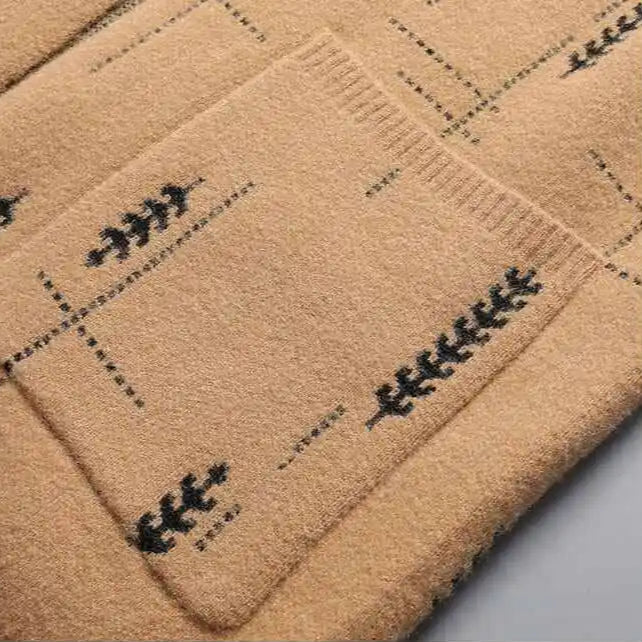 Spencer | Men’s Relaxed Knit Cardigan with Patch Pockets - Image 6