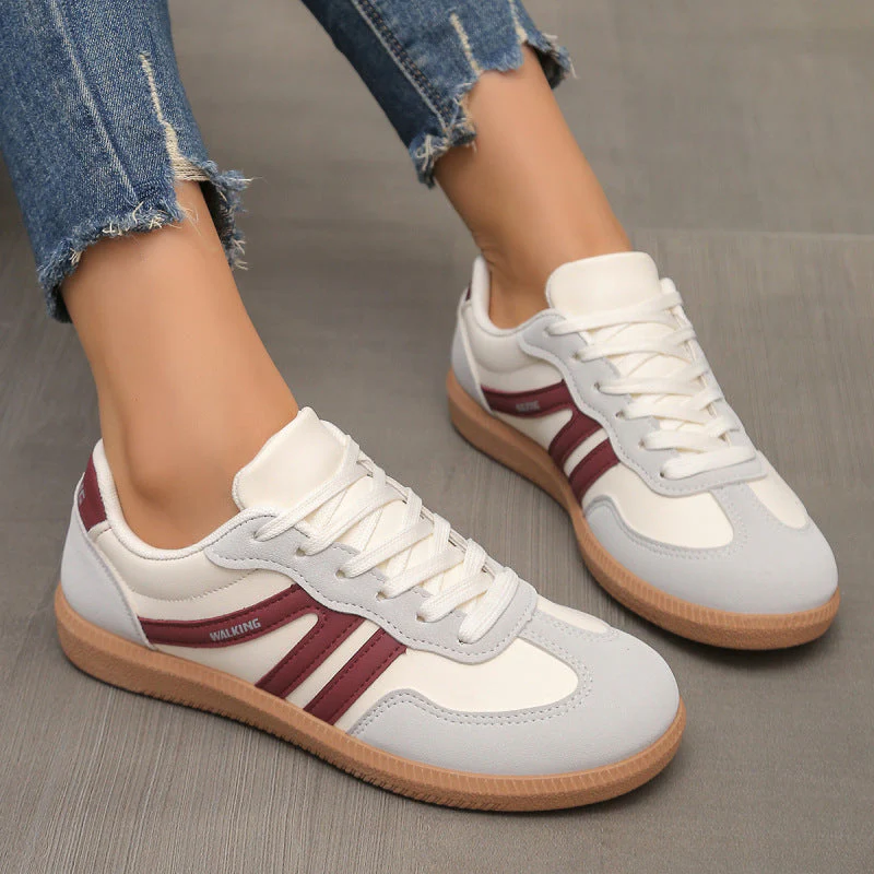 Stacey | Women’s Casual Womens Trainers with Gum Sole - Image 11