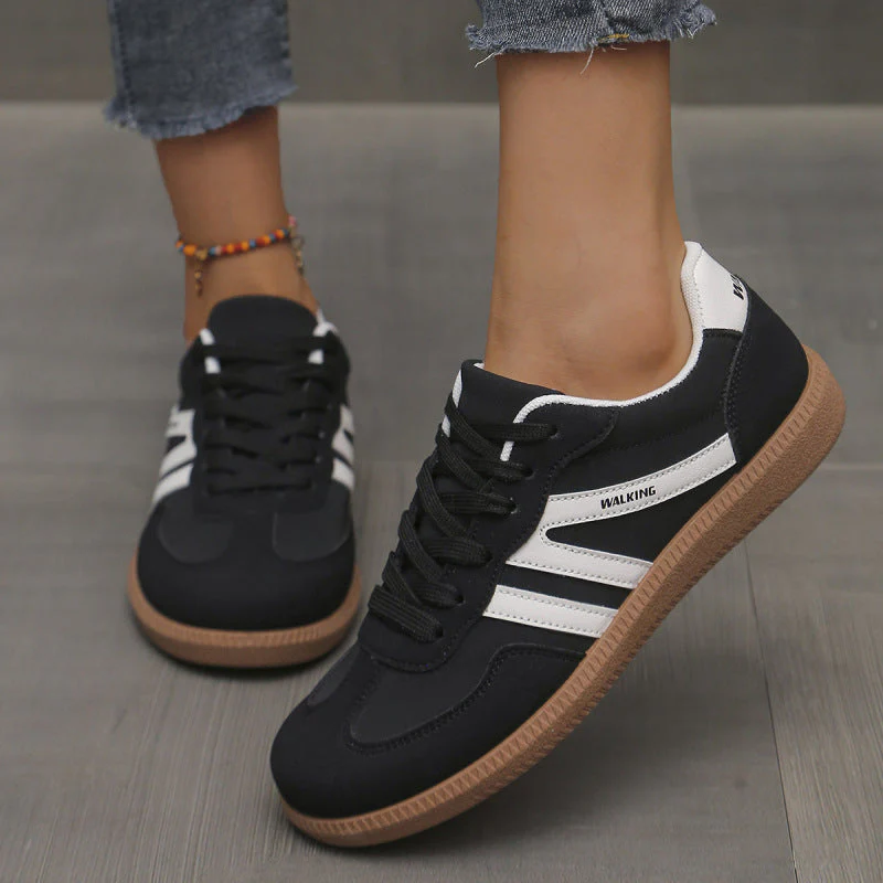 Stacey | Women’s Casual Womens Trainers with Gum Sole - Image 8