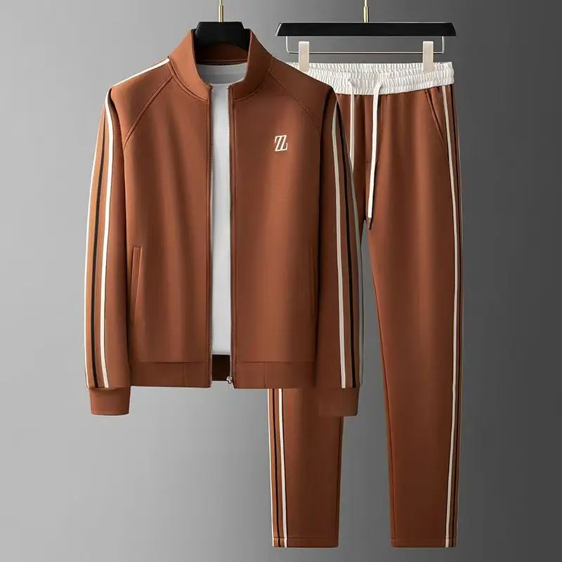 Thomas | Urban Two-Piece Men's Tracksuit with Full Zip Jacket - Image 4