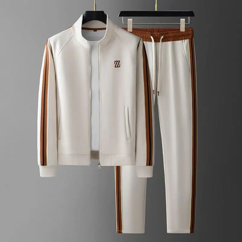 Thomas | Urban Two-Piece Men's Tracksuit with Full Zip Jacket - Image 5