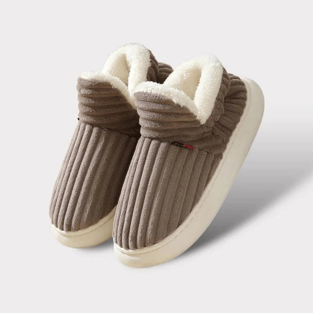 Unisex Thermal Slippers Fleece-Lined - Image 11