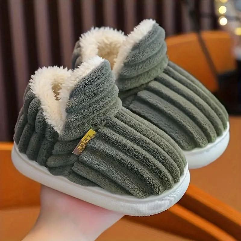 Unisex Thermal Slippers Fleece-Lined - Image 14