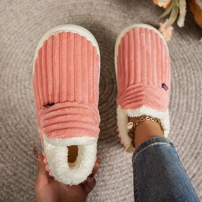 Unisex Thermal Slippers Fleece-Lined - Image 16