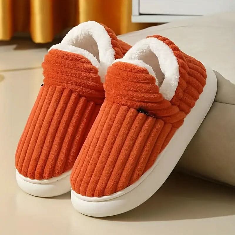 Unisex Thermal Slippers Fleece-Lined - Image 17