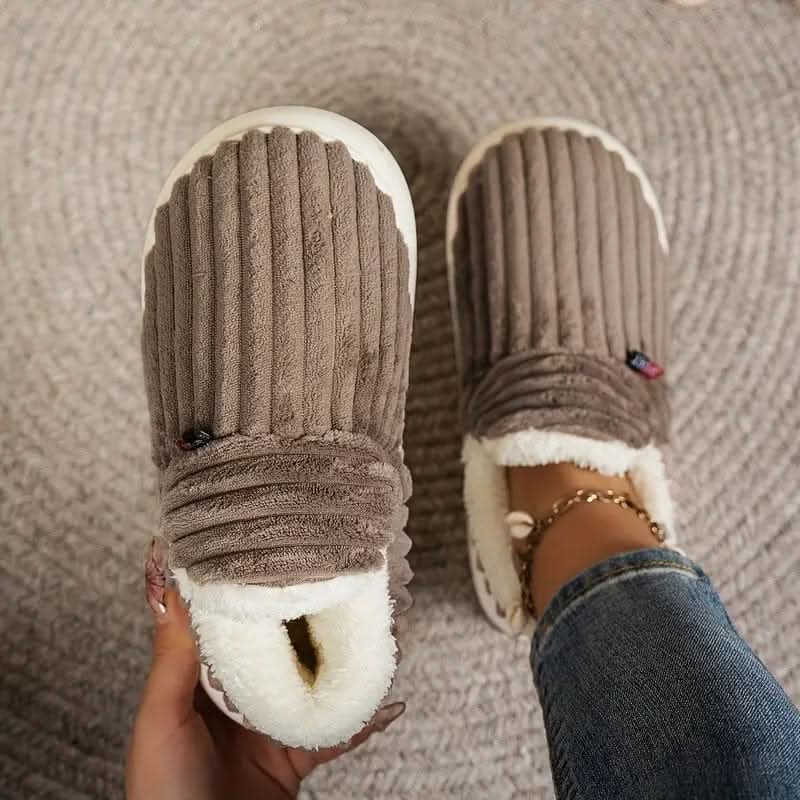 Unisex Thermal Slippers Fleece-Lined - Image 18