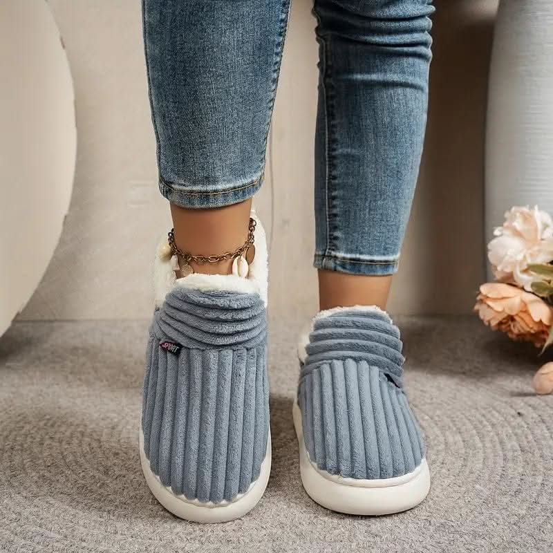 Unisex Thermal Slippers Fleece-Lined - Image 7