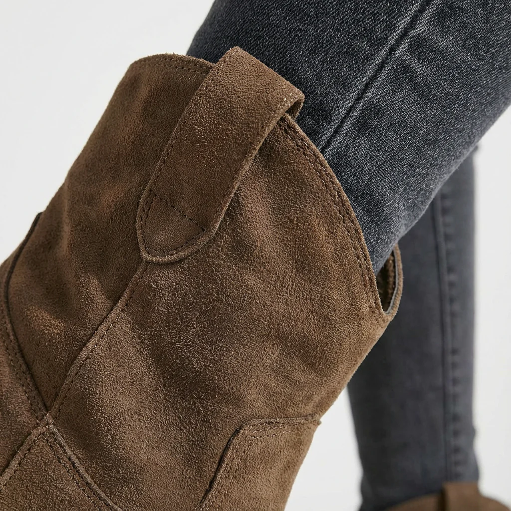 Wendy | Women’s Western Cowboy Ankle Boots with Block Heel - Image 3