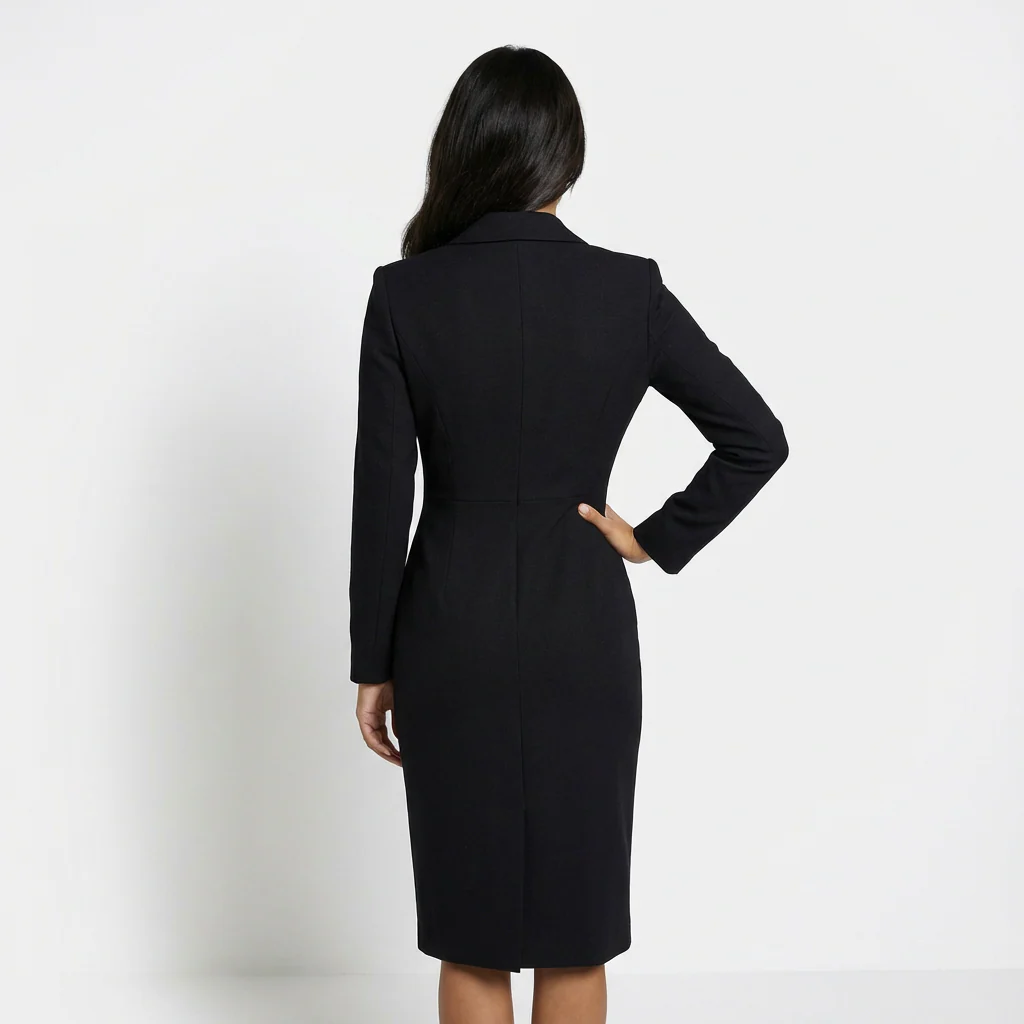 Women's Blazer Midi Dress | Button Front - Image 6